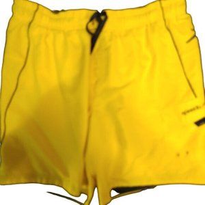 Speedo‎ Board Shorts Mens Large Yellow Beach Swim Trunks